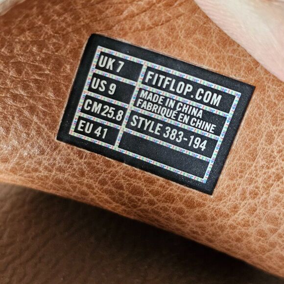 EUC FITFLOP WHITE LEATHER THONG SLIPPERS SIZE 9 WOMENS - Picture 10 of 13